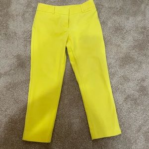 Loft yellow pants